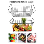 Chest Freezer Organizer Bins Easy To Clean Strong Metal Deep Freezer Basket