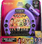 Rainbow High Sing Along Boombox Set Lights & Built in Music New Kids Xmas Toy 3+