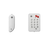 Yale EF-DC Easy Fit Alarm Door/Window Contact, White, DIY Friendly, Accessory for SR & EF Alarms & EF-KP Easy Fit Alarm Remote Keypad, White, DIY Friendly, Accessory for SR & EF Alarms