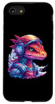 iPhone SE (2020) / 7 / 8 Retro Art Dragon in Armor Case