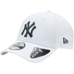 New-Era Keps 9TWENTY League Essentials New York Yankees Cap Vit dam
