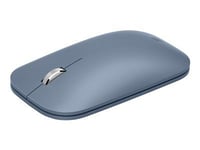 Microsoft Surface Mobile Mouse - Souris - optique - 3 boutons - sans fil - Bluetooth 4.2 - bleu iceberg - commercial