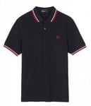 Fred Perry FRED PERRY Slim Fit Twin Tipped Shirt (S)