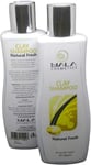 Clay Shampoo Satin Flex/Anti-Dandruff, anti Hair Loss/Suitable for Itchy, Flaky,