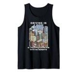 Driving in Lodz is like a full time job Poland Funny Polish Tank Top