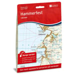 Hammerfest 1:50 000 - Kart 10187 i Norges-serien