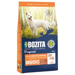 Ekonomipack: Bozita Original 2 x mellanförpackning - Adult Sensitive Skin & Fur med lax & ris