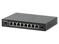 Intellinet 562096, Ohanterad, 2.5G Ethernet (100/1000/2500), Full Duplex, Monteringsbar På Väggen