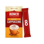 Kenco Cappuccino Instant Coffee Sachets 8x14.8g (Pack of 5, Total 40 Sachets,