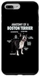 Coque pour iPhone 7 Plus/8 Plus Anatomie d'un terrier de Boston