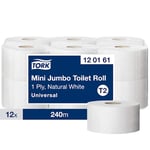 Toalettpapir TORK Universal T2 mini 240m