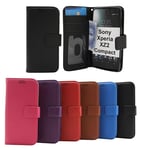 New Standcase Wallet Sony Xperia XZ2 Compact (H8324) (Svart)