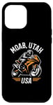 Coque pour iPhone 12 Pro Max Moab Utah USA Sport Bike Moto Design
