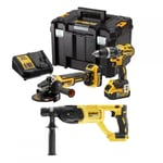 DeWALT DCD796, DCG405, DCH133 COMBO Kit 2x 5.0Ah DCK3.4