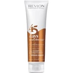 Revlon 45 Days Sulfate Free Shampoo & Condtioner Intense Coppers 275ml