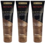 REVLON COLORSILK Gorgeous  Brunette Conditioner 250 ml -3 pack
