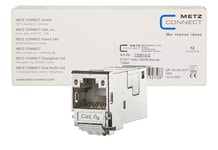 METZ CONNECT 130910-Z RJ-45 Métallique connecteur de fils - Connecteurs de fils (RJ-45, Métallique, Cat6a, 12 pièce(s))