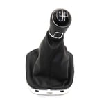 NsbsXs Car gear lever,5/6 Speed Car Shift Gear Knob Lever Gaitor Boot Cover,For VW POLO 6C 2011-2019