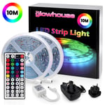 LED-Strip Lights kanssa RGB / Valonauha / LED-lista - 10 metriä