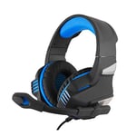 Xtreme Horizon X24-Pro Binaural Bandeau Noir, Bleu - Casques audio (Console de jeu/PC/jeux, Binaural, Bandeau, Noir, Bleu, Rotatif, PS4/XOne/PC/Switch)
