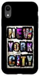 iPhone XR NEW YORK CITY COLORFUL NEW YORK CITY NY VINTAGE NEW YORK Case