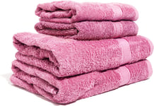 3-PACK FROTTE ROSA 70X130 CM 550 G/M² - LORD NELSON