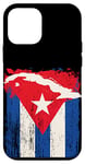 Coque pour iPhone 12 mini Drapeau Cuba Support Patrimoine Cubain Carte de pays île Graphique