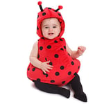 Dress Up America Baby Girls Ladybug Outfit - Beautiful Dress Up Set for Role Play