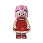 LEGO Sonic The Hedgehog Amy Rose in Red Dress Minifigure from 76994