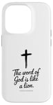 Cadeau Charles Spurgeon The Word of God Lion pour homme, femme et enfant Coque pour iPhone 14 Pro