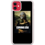 Apple Iphone 12 Mini Transparent Mobilskal Corona Lisa