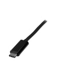 StarTech.com USB-C to VGA Adapter - ekstern videoadapter - sort