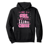 Just A Girl Who Loves Chess Player Gift Chess Pullover Hoodie