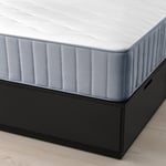 IKEA NORDLI sängstomme m förvaring och madrass 120x200 cm
