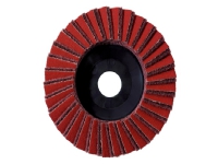 Metabo 626370000, Flap disc, Platt i mitten, Metall, Rostfritt stål, Stål, Varje varumärke, 12,5 cm, Röd