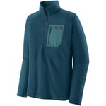 Patagonia Mens R1 Air Zip Neck (Blå (TIDAL TEAL) X-large)