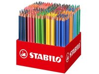 Stabilo Trio thick - 300 färgpennor kartong - skolpaket/klassuppsättning 300 tjocka färgpennor i kartong