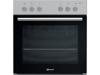 Bauknecht Hvp2 Nn5f In + Chr 3462 In, Keramisk, 4 Zone(S), Glass-Keramisk, Svart, Röra, 59 Cm