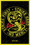 Poster Cobra Kai - 2 - Emblème - Impression - Dimensions : 61 x 91,5 cm