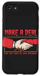 iPhone SE (2020) / 7 / 8 Make a deal with the devil Dark Humor Satanic Occult Gothic Case