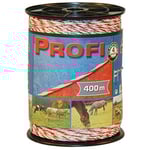 Kerbl Trace de clôture Professionnelle 9 x 0,30 TriC, 400 m, Blanc/Rouge