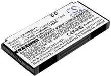Batteri 74-111509-01 for Cisco, 3.7V, 500 mAh