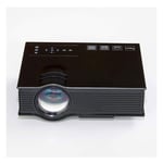 UNIVIEW Mini Led Projector,1920 * 1080 HD 1800 Lumens For Multimedia Home Theatre