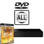 Panasonic Blu-ray Player DP-UB150EB-K MultiRegion for DVD inc Life of Pi UHD