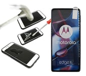 Full Frame Glas skydd Motorola Edge 30 Pro (Svart)