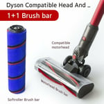 Dyson compatible Motorhead + softroller brush bar for v7 v8 v10 v11