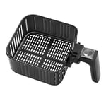 COSORI 3.5L Air Fryer Basket for Model CO137-AF& CP137-AF, Removable Nonstick Coated Basket, Dishwasher Safe, PFOA-Free& BPA-Free, Black