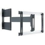 Vogel's THIN 546 full-motion OLED TV wall bracket for 40-65 inch (102-165 cm) TVs, swivels up to 180º, max. 66 lbs (30 kg), max. VESA 400x400, ultra slim TV wall mount, TÜV certified, Black