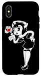 Coque pour iPhone X/XS Alice Angel Blowing Kisses Gothic Angel