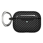 Apple AirPods Pro Gen 2 Carbon Fiber Skal - Svart